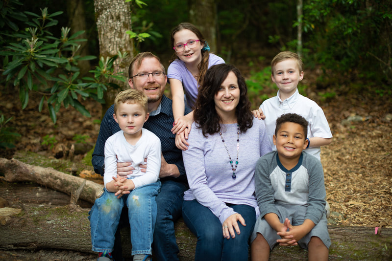 Lake Toxaway family portraits