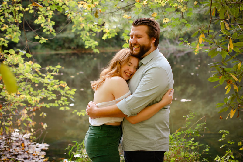 Brevard NC Engagement Portrait Photographer