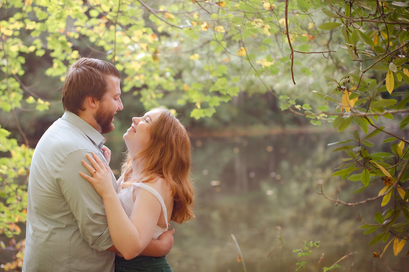 Brevard NC Engagement Portrait Photographer