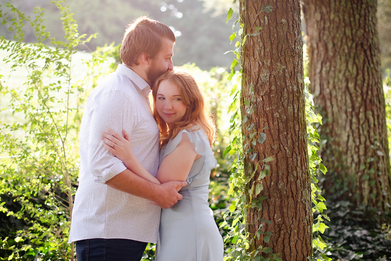 Hendersonville NC Engagement Portrait Photographer