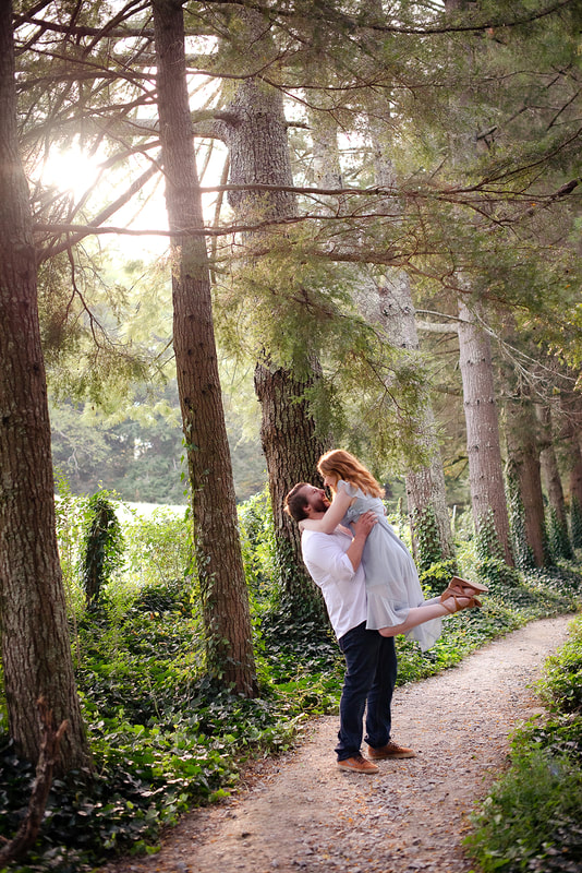 Hendersonville NC Engagement Portrait Photographer