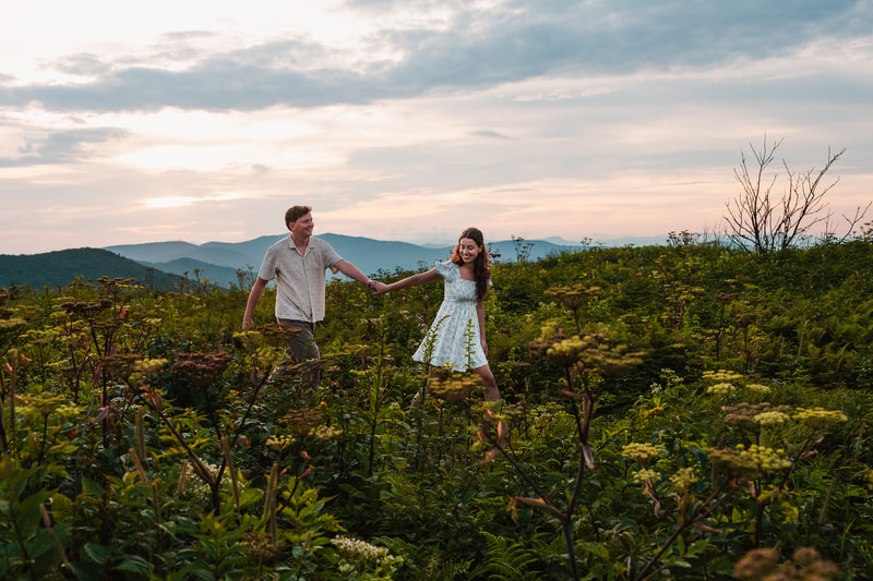 Hendersonville, NC engagement photos
