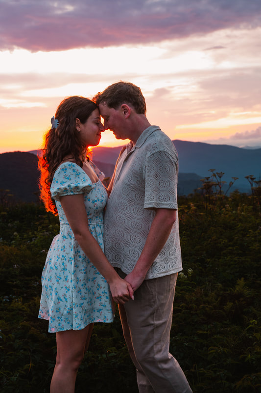 Hendersonville, NC engagement photos