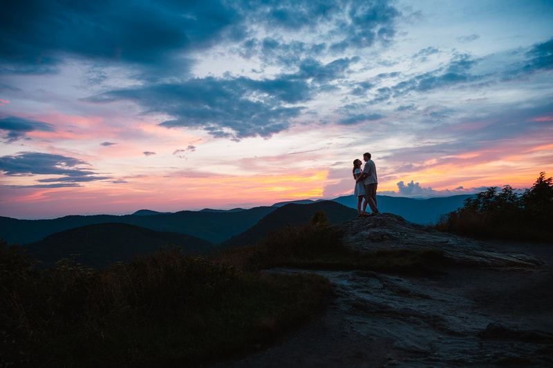 Hendersonville, NC engagement photos